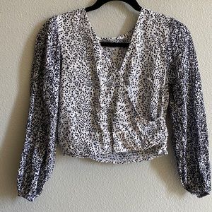 Long sleeve blouse